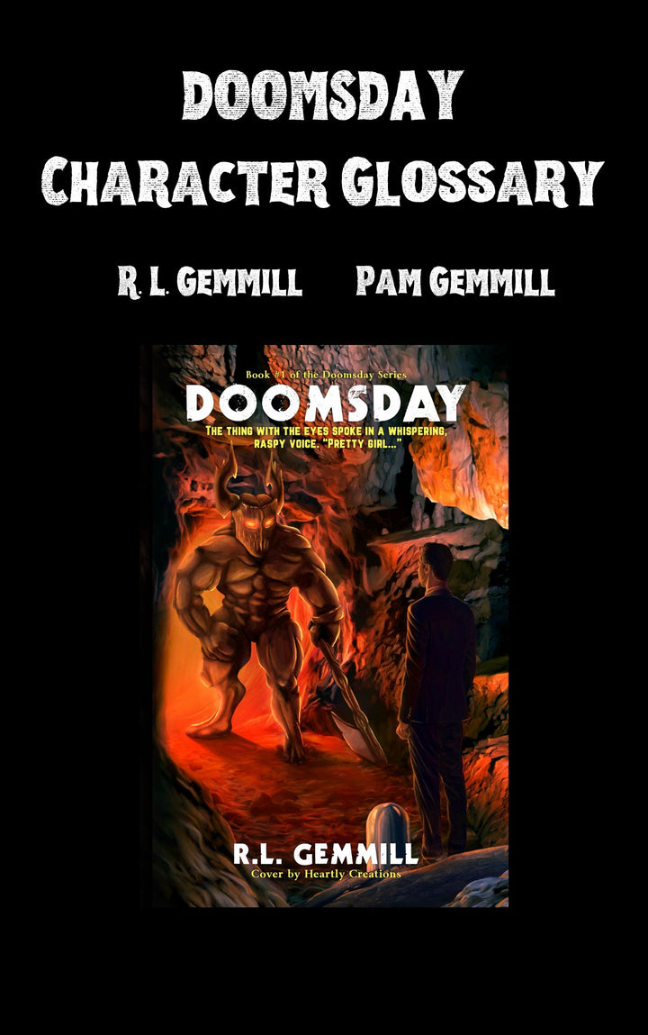 DOOMSDAY CHARACTER GLOSSARY BOOK 1