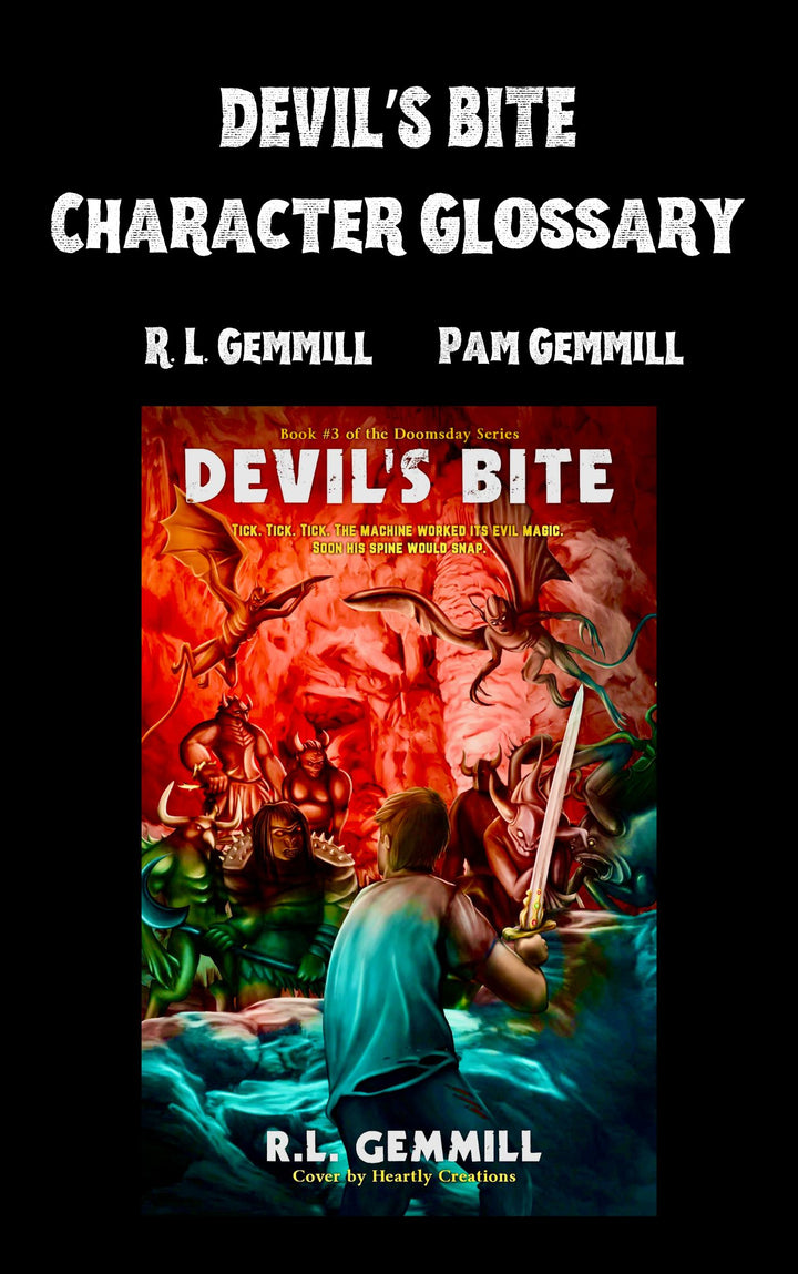 DEVIL'S BITE CHARACTER GLOSSARY BOOK 3